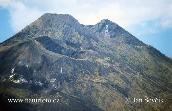 Photo of sopka Volcano Vulkan Gunung Batur