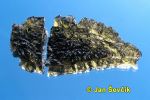 Photo of vltavin, moldavite